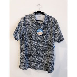 COLUMBIA PFG Super Bluefin Winds Camp Shirt